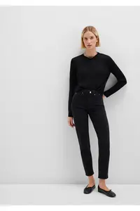 Mavi Cindy Classic Denim Gri Smoke Jean Pantolon -90500 - Image 3