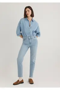 Mavi Cindy Gold Shape Light jeans Pants -8-Y4410 - Image 2