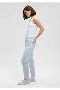 Mavi Cindy Premium Blue Buz Mavi Jean Pantolon -87057