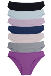 Nicoletta Women Panties 7 Pack Lycra Indigo