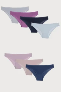 Nicoletta Women Panties 7 Pack Lycra Indigo - Image 2