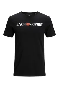 Jack & Jones Jjecorp Logo Tee Ss Crew Neck Noos Men's T-shirt  Black/Slim Fit - Image 2