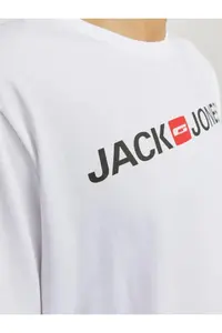 Jack & Jones Jack Jones Logo Crew Neck Noos Men's T-Shirt - Image 2