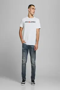 Jack & Jones Jack Jones Logo Crew Neck Noos Men's T-Shirt - Image 6