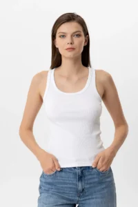 Pierre Cardin  Camisole Ribbed Undershirt - Stylish and Comfortable Body-hugging Design - Image 2