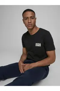 Jack & Jones  Jjecorp Logo Tee Ss O-neck Noos Erkek T-shirt - Image 6
