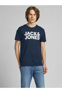 Jack & Jones JACK JONES Written Men's Crew Neck T-Shirt