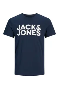 Jack & Jones JACK JONES Written Men's Crew Neck T-Shirt - Image 7