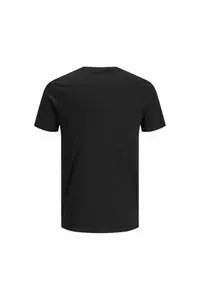 Jack & Jones Erkek Siyah2 Jjecorp Logo Tee Ss O-neck Noos T-shirt -Blacksmal - Image 3