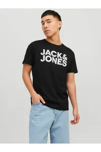 Jack & Jones JACK JONES Written Men's Crew Neck T-Shirt
