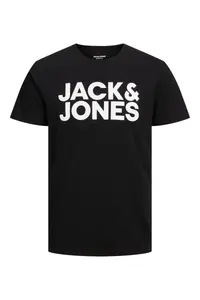 Jack & Jones JACK JONES Written Men's Crew Neck T-Shirt - Image 3