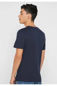 Jack & Jones Crew Neck Logo Printed T-Shirt - Image 6