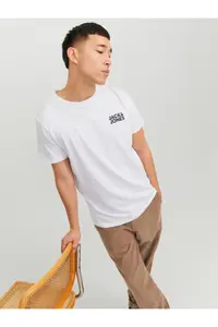 Jack & Jones JJECORP LOGO TEE SS O-NECK NOOS White - Image 3