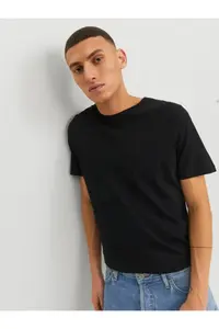 Jack & Jones  Basic TEE SS O-NECK NOOS Black - Image 5