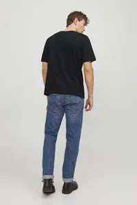 Jack & Jones JJECORP LOGO TEE PLAY SS O-NECK NOOS Black/P4 - Image 3