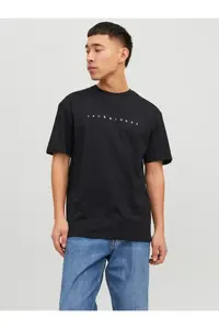 Jack & Jones JJeStar Rahat Kesim T-Shirt - Image 3