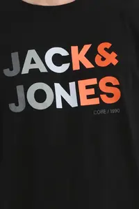 Jack & Jones Color Gradient Logo Printed T-Shirt - Forest - Image 6