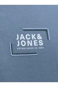 Jack & Jones Crew Neck Logo Printed T-Shirt - Corp - Image 6
