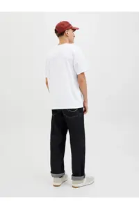 Jack & Jones Jjelogo Tee Ss O-Neck 2 Col Erkek T-Shirt  CLOUD DANCER - Image 2