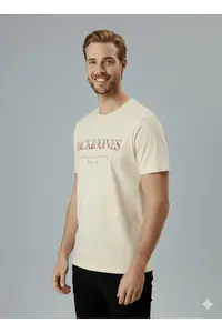 Jack & Jones  T-SHIRT JJDEVIN DAYTONA PRINT TEE SS CREW LN - Image 3