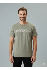 Jack & Jones  T-SHIRT JJDEVIN DAYTONA PRINT TEE SS CREW LN - Image 3