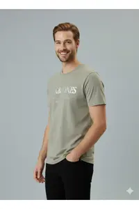 Jack & Jones  T-SHIRT JJDEVIN DAYTONA PRINT TEE SS CREW LN - Image 4