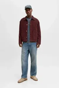 Jack & Jones Jack Jones Norrebro Stripe Striped Relax Fit Men's T-Shirt - Image 2
