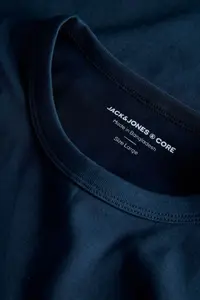Jack & Jones Men Slim Fit Crew Neck T-Shirt - Mineral - Image 4