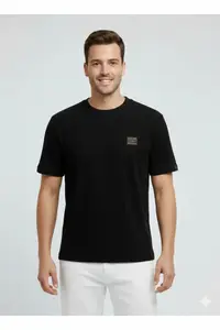 Jack & Jones  TEE SS CREW NECK SN Black - Image 2
