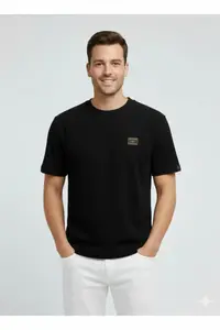 Jack & Jones  TEE SS CREW NECK SN Black - Image 3
