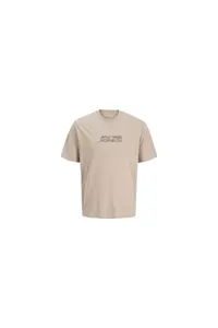 Jack & Jones Men Chest Logo Printed T-Shirt - Fusion