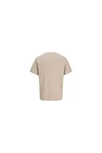 Jack & Jones Men Chest Logo Printed T-Shirt - Fusion - Image 2