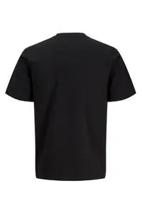 Jack & Jones Men Chest Logo Printed T-Shirt- Dust - Image 2