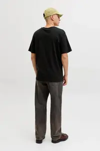 Jack & Jones Men Chest Logo Printed T-Shirt - Catskills - Image 3