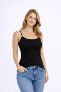 Pierre Cardin Women's 3-Piece Economical Pack  Basic Cotton Undershirt with Rope Straps - Image 2
