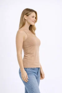 Pierre Cardin Women's 3-Piece Economical Pack  Basic Cotton Undershirt with Rope Straps - Image 5