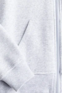 H&M Hooded and Zippered Top - Image 4