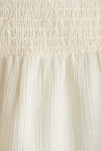 H&M Shirred and Sleeveless Dress - Image 2