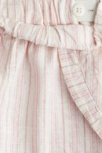 H&M linen blended and frilly shorts - Image 2