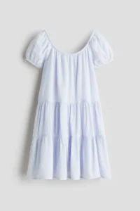 H&M Cotton Krinkle Dress