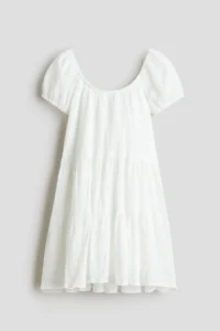 H&M Cotton Krinkle Dress - Image 3