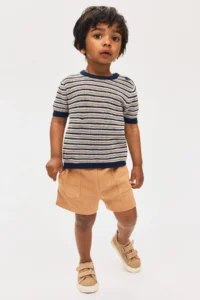 H&M Textured Jersey Shorts - Image 3