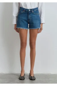 Mavi Heidi 90lar Indigo Bluesi Jeans Shorts -8-Y8757 - Image 4