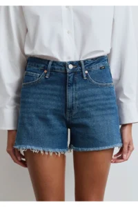 Mavi Heidi 90lar Indigo Bluesi Jeans Shorts -8-Y8757 - Image 7