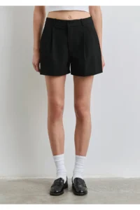 Mavi Striped Black Shorts -8-Y5353 - Image 3