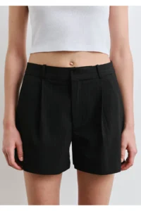 Mavi Striped Black Shorts -8-Y5353 - Image 6