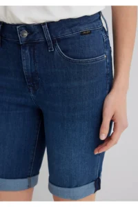 Mavi Alexis Gold Classical Koyu Jeans Shorts - Image 6