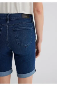 Mavi Alexis Gold Classical Koyu Jeans Shorts - Image 8