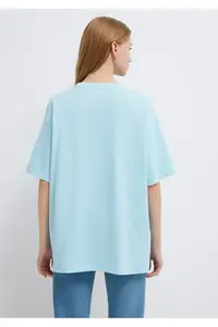 Mavi Logo Printed T-Shirt Oversize / Wide Cut -70806 - Image 5