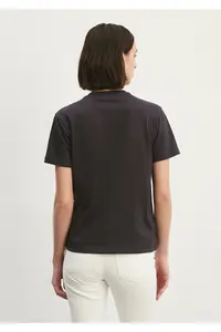 Mavi Anthracite Basic T-Shirt Regular Fit / Normal Cut -70087 - Image 3